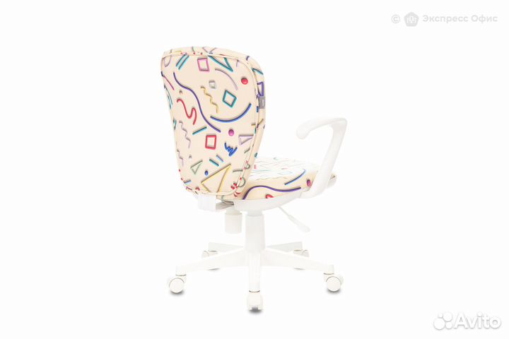 Кресло компьютерное детское Бюрократ KD-W10axsn/st