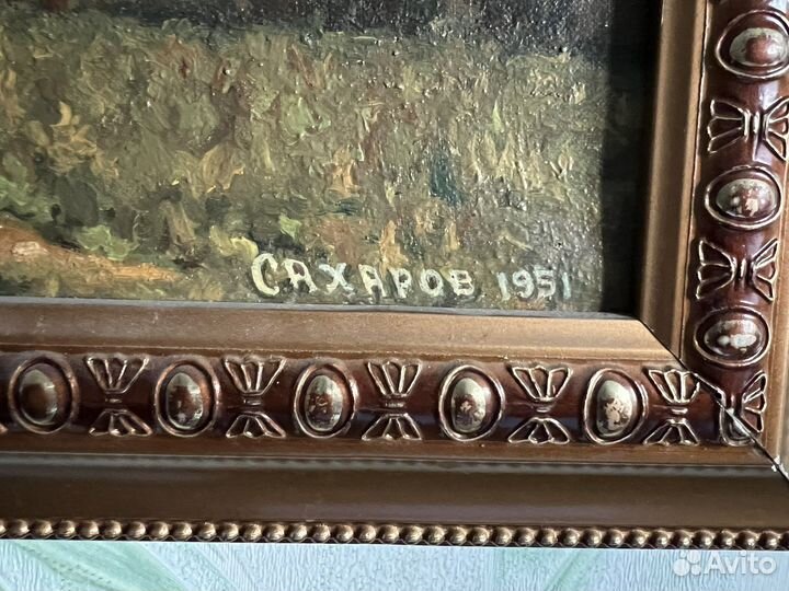 Картина маслом на холсте пейзаж