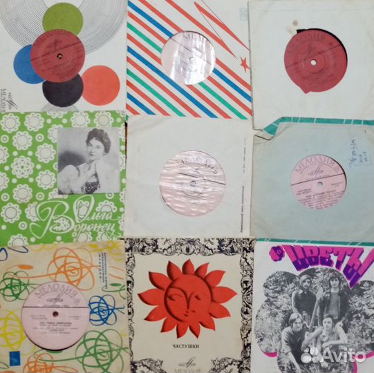 34 пластинки СССР