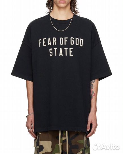 Футболка Fear of God Essentials