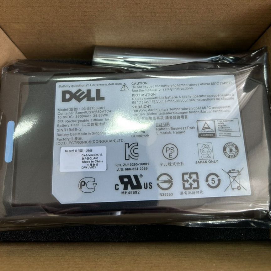 [03-55753-301] Батарея Delljvr23 Compellent