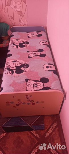 Детская кровать от 3 лет с матрасом бу
