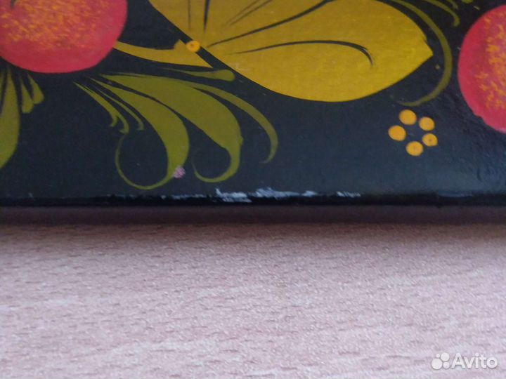 Доска разделочная(декоративная) Хохлома 34*8