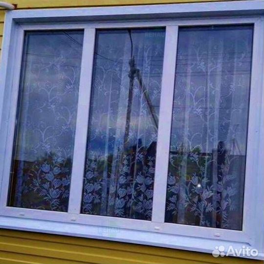 Пластиковое окно с установкой