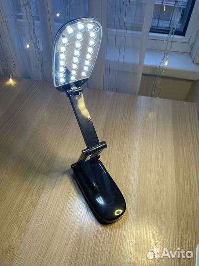 Лампа настольная складная