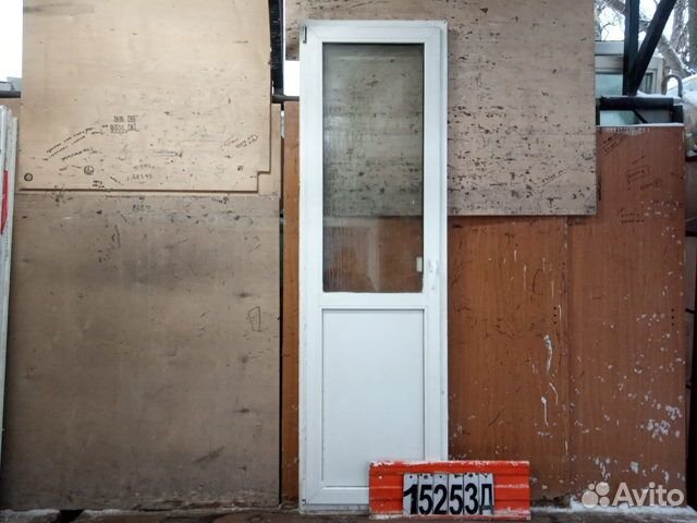 Пластиковые Двери Б/У 2340(в) х 710(ш) Балконные