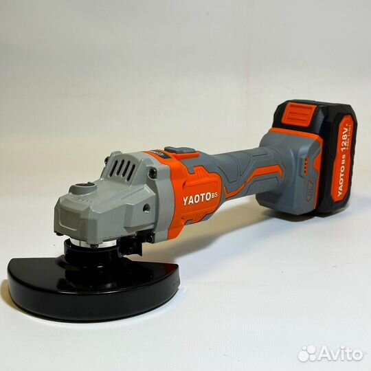 Аккумуляторная болгарка 128V