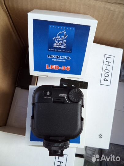 Внешний накамерный свет grifon LED-36