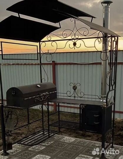 Мангал лофт