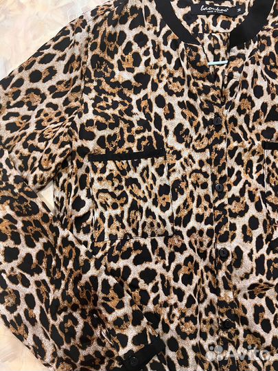 Леопардовая блузка