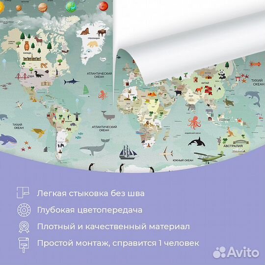 Детские фотообои 