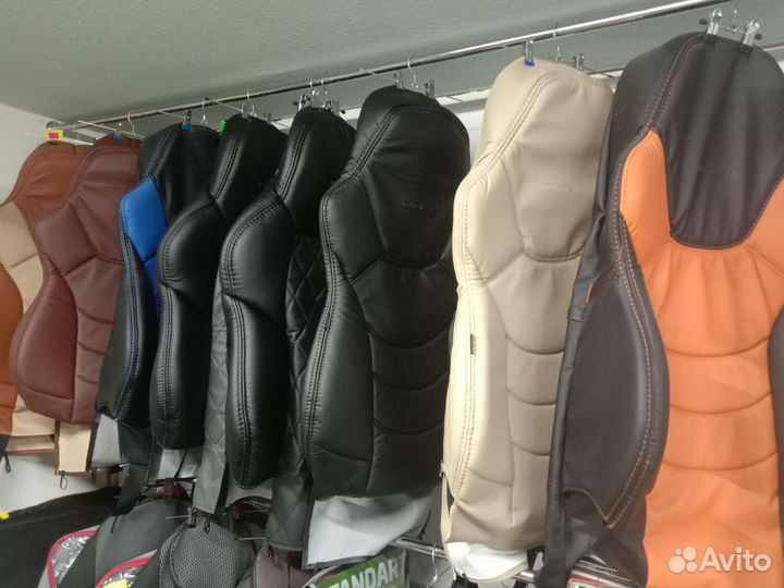 Авточехлы универсальные из экокожи