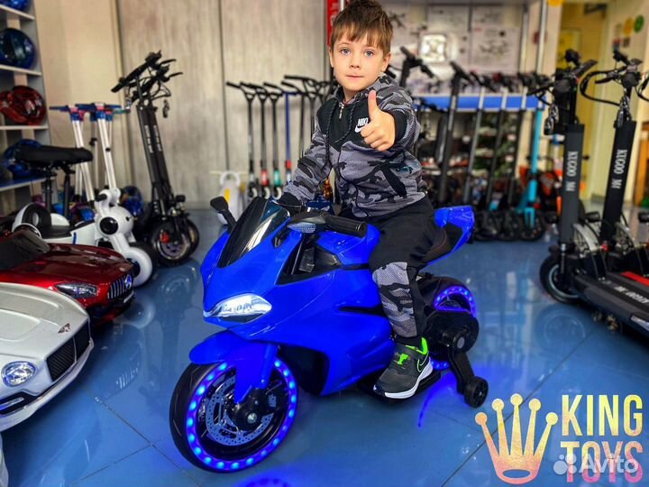 Детский электромотоцикл Ducati 12V