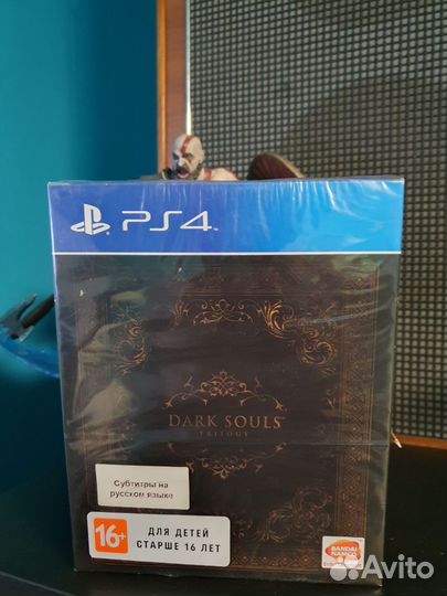 Dark souls trilogy ps4 (новый)