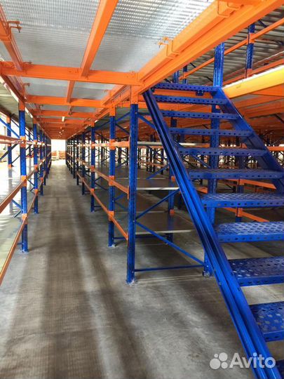 Монтаж, демонтаж стеллажей