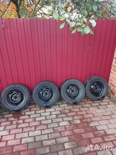 Зимние колёса на ваз