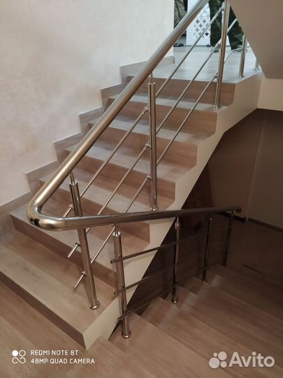 Перила из нержавеющей стали