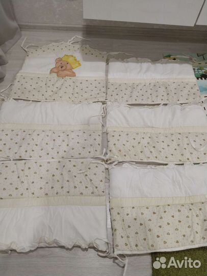 Бортики в кроватку