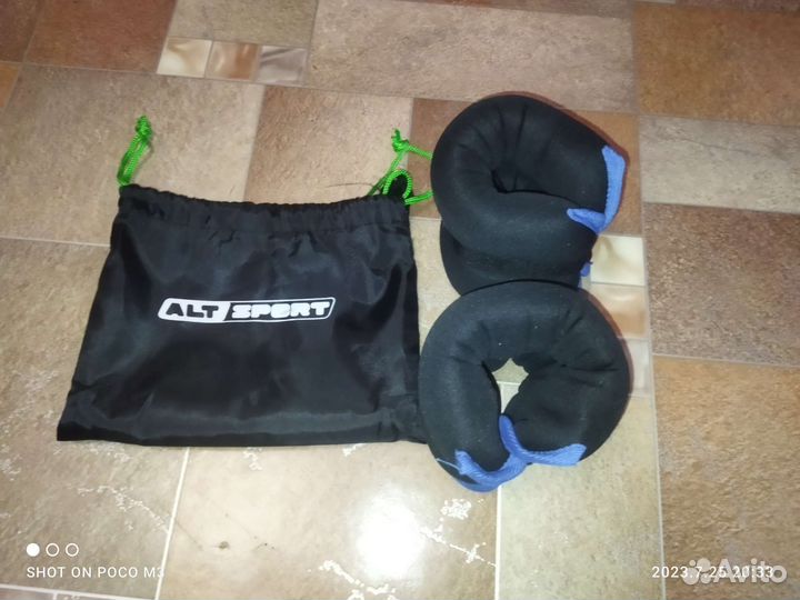 Утяжелители для ног 1 кг