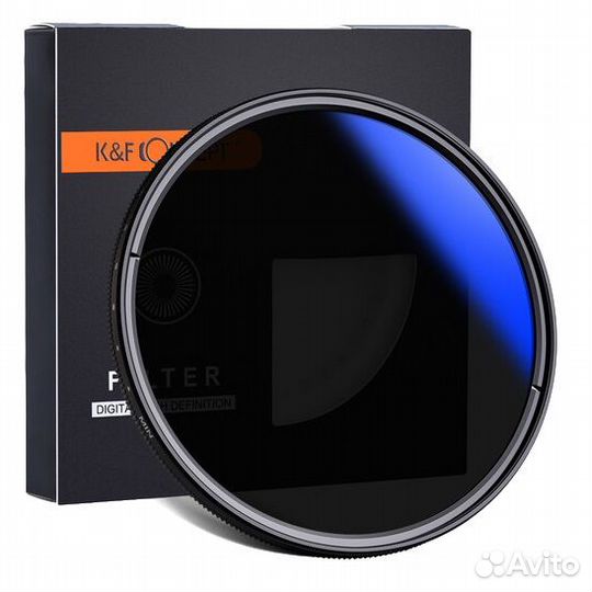 Светофильтр KF Concept Slim Blue 55мм ND2-400