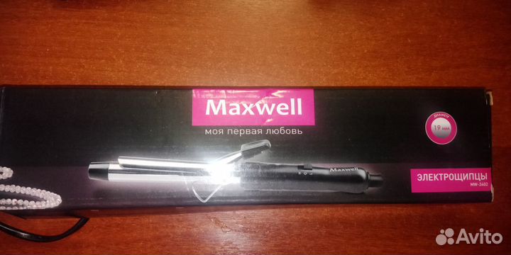 Электрощипцы для волос новые