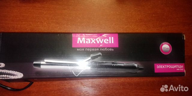 Электрощипцы для волос новые