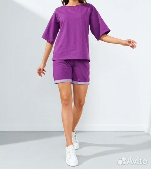 Костюм спортивный женский футер 44-46 размер