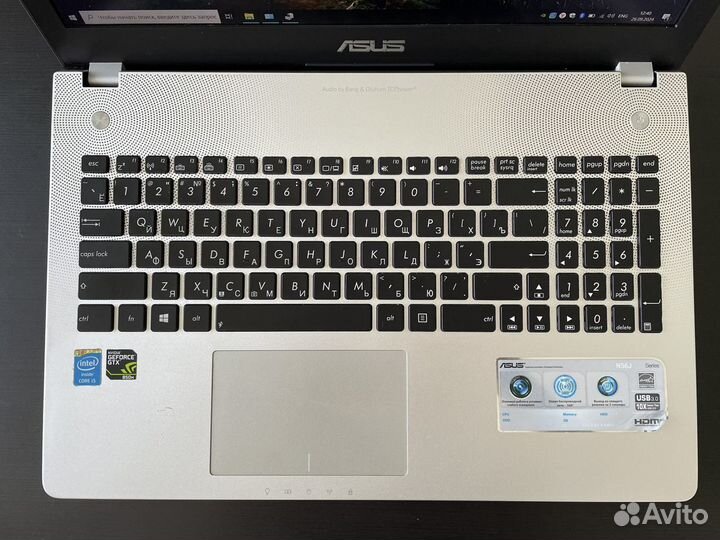 Игровой ноутбук Asus i5/16/gtx/IPs/ssd