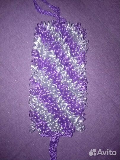 Мочалка ручной работы