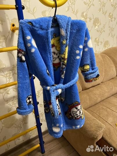 Халат Детский махровый 98-104