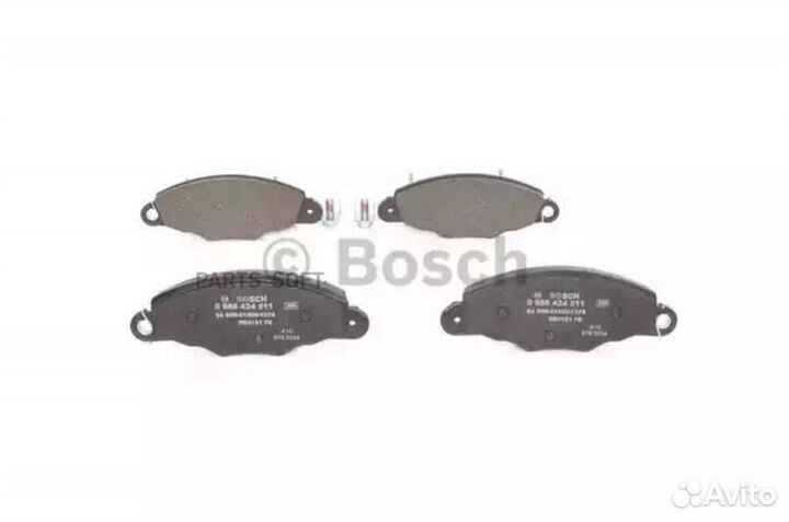 Bosch 0986424511 К-т дисков. тормоз. колодок