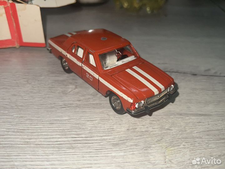 Волга газ 3102 СССР 1:43 пожарная