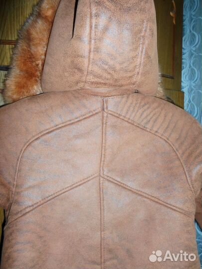 Дубленка на девушку,р.42-44