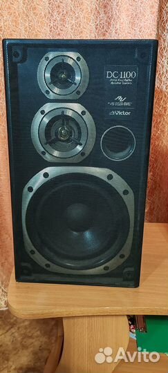 Колонки Victor DC-1100 + Усилитель JVC F-K11