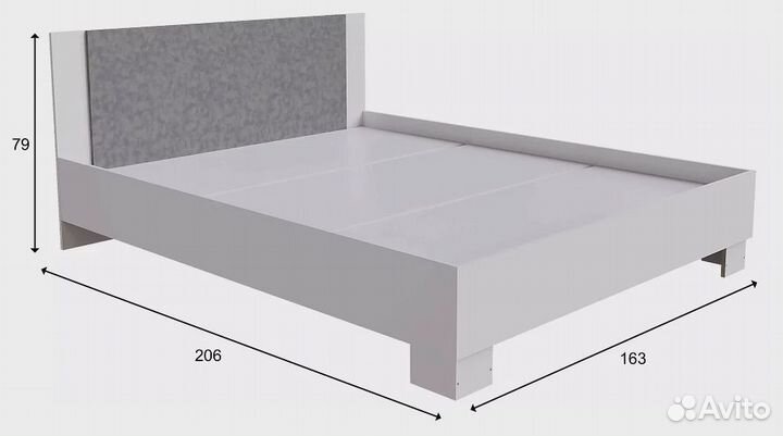 Кровать 1.6 Нова быстрая доставка