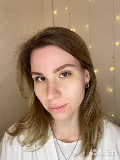 Долговременная укладка бровей, окрашивание