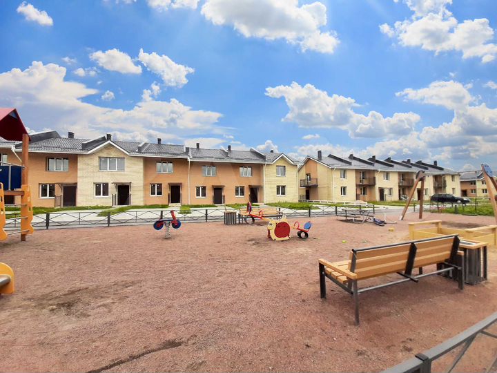 Таунхаус 104,3 м² на участке 2 сот.