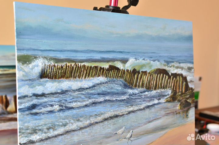 Живопись маслом, картина 