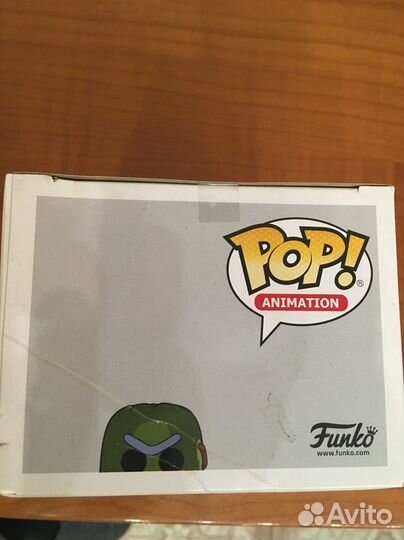 Фигурка funko pop. Rick and Morty. Pickle Rick