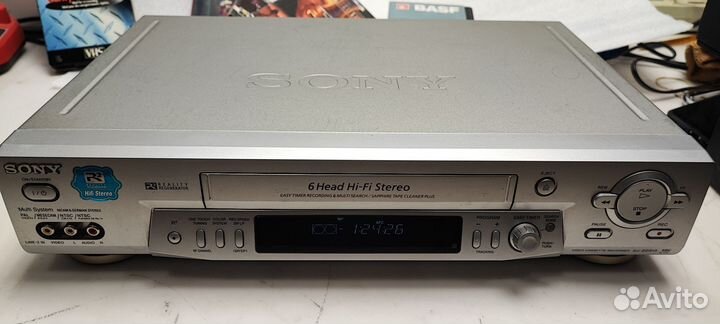 Видеомагнитофон hi-fi sony SLV-ED915
