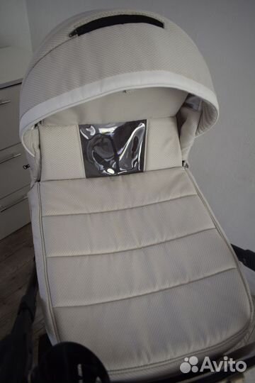 Коляска 2в1/3в1 Adamex Rimini (гелевые колеса)