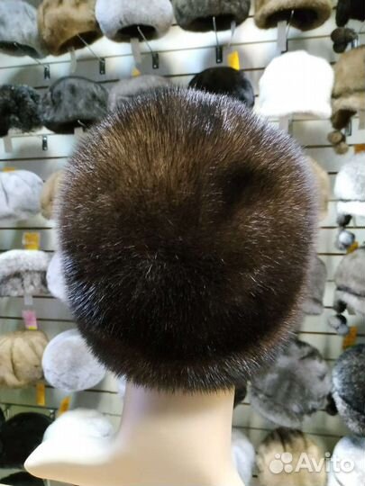 Шапка норковая женская