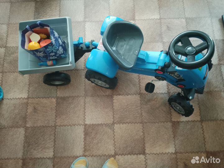 Трактор полесье с педалями