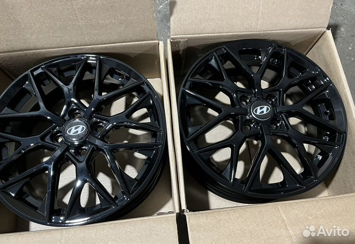 Диски r16 Hyundai Solaris Kia Rio Black