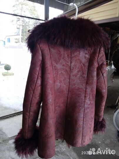 Дубленка женская б/у