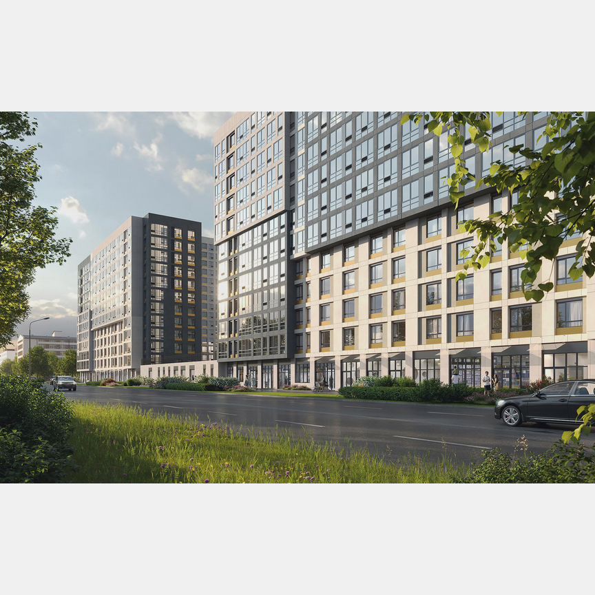2-к. квартира, 74 м², 15/18 эт.