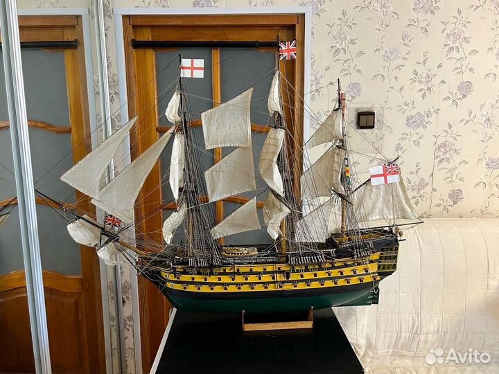 Модель корабля HMS Victory от Deagostini