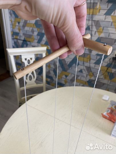 Марионетка страус игрушка