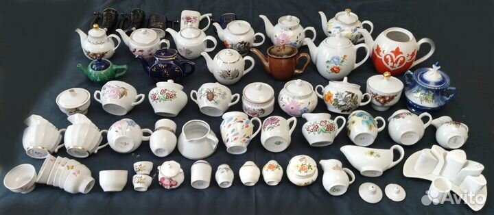 Чайники Заварники Молочники Сахарники бюветницссср