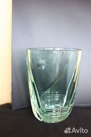 Ваза Космос Спутник Ракета Цветная СССР